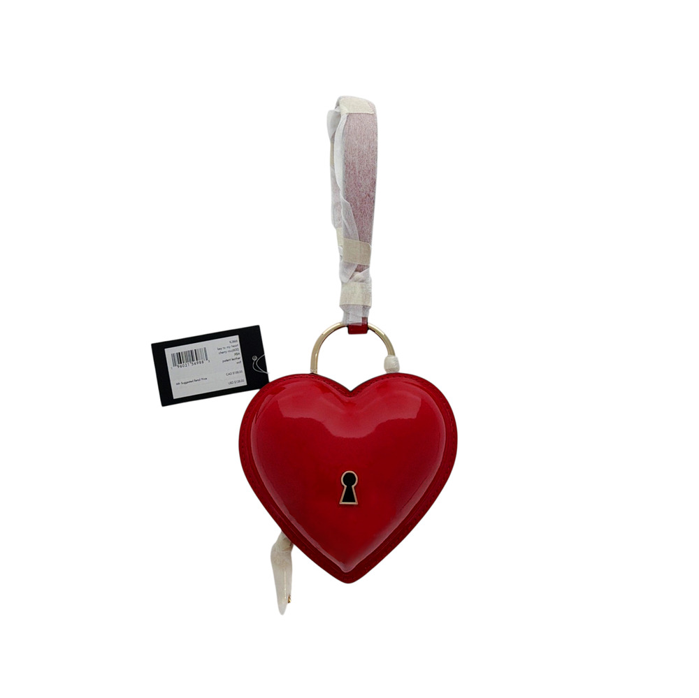 KATE SPADE New York Key to My Heart Wristlet in Cherry Rouge